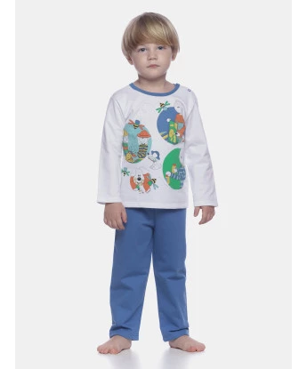 Conjunto Masculino Baby Manga Longa e Calça Moletinho