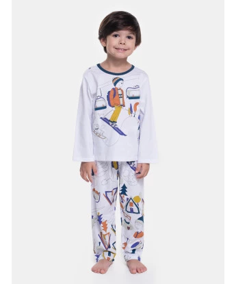 Pijama Manga Longa e Calça 
