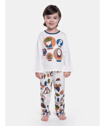 Pijama Manga Longa e Calça 
