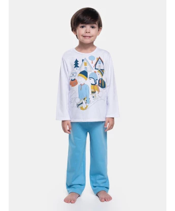 Pijama manga longa e calça