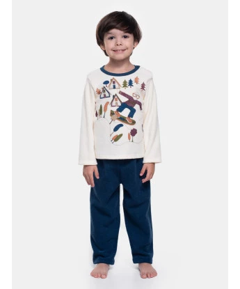 Pijama Manga Longa e Calça