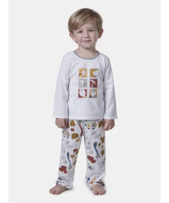 Pijama manga longa e calça