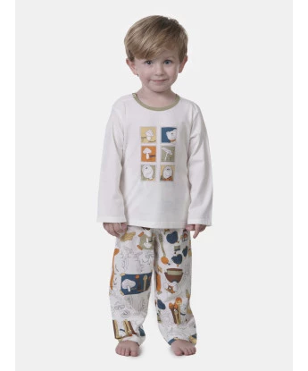 Pijama manga longa e calça 