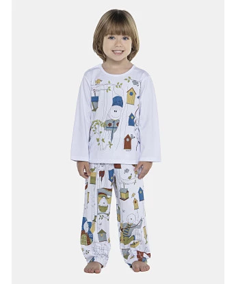 Pijama Masculino Baby Manga Longa e Calça