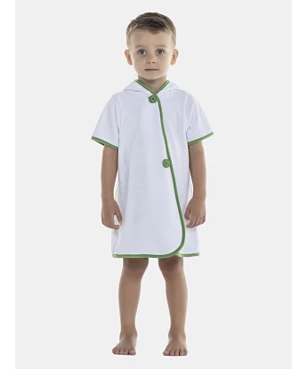 Roupão Masculino Baby Manga Curta Atoalhado