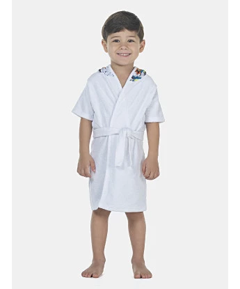 Roupão Masculino Baby Manga Curta Atoalhado