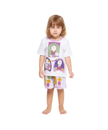 Pijama manga curta e short