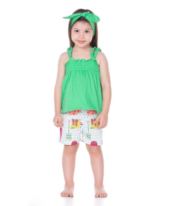 PIJAMA ALÇA E SHORT