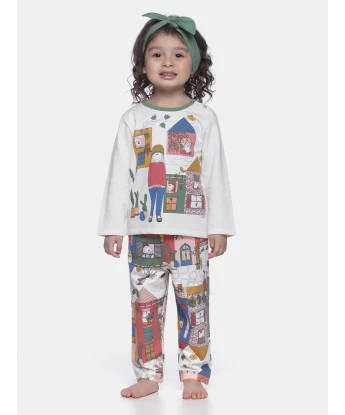 Pijama manga longa e calça