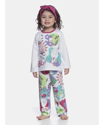 Conjunto Feminino Baby Manga Curta e Calça