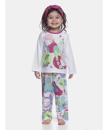 Pijama manga longa e calça