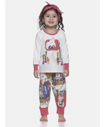 Pijama manga longa e calça