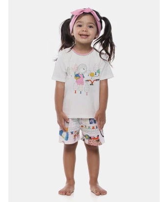 Pijama Manga Curta e Short
