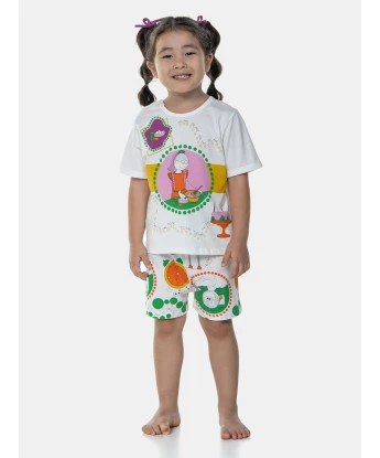 Pijama Manga Curta e Short