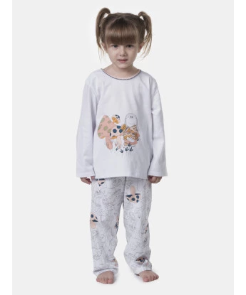 Pijama manga longa e calça   