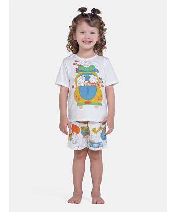 Pijama Manga Curta e Short