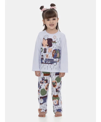 Pijama Manga Longa e Calça