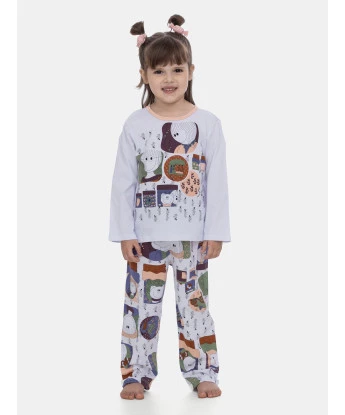 Pijama Manga Longa e Calça