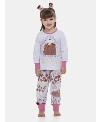 Pijama Manga Longa e Calça