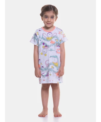 Camisão manga curta