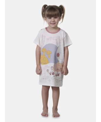 Camisão manga curta            