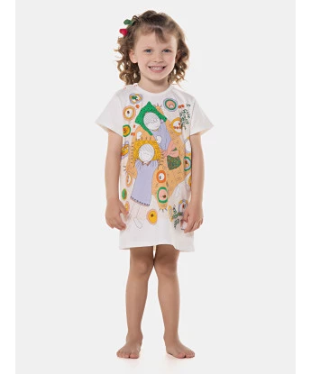 Camisão manga curta           
