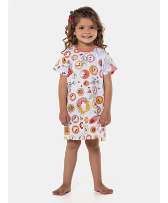 Camisão manga curta 