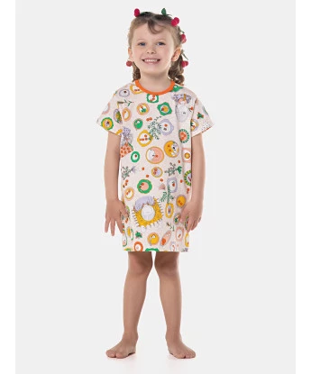 Camisão manga curta    