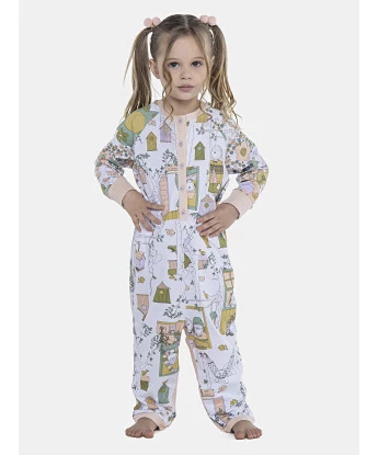 Macacão Feminino Baby Manga Longa