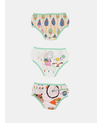 Sonhart Kit Calcinha 3 Peças Estampada