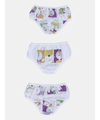 Kit Calcinha Feminino Baby