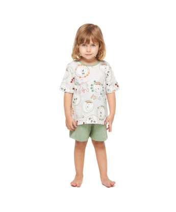 Conjunto Unissex Baby Manga Curta e Short