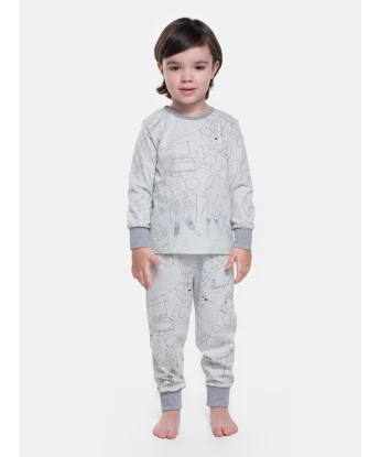 Pijama Manga Longa e Calça