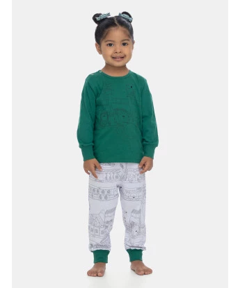 Pijama Manga Longa e Calça