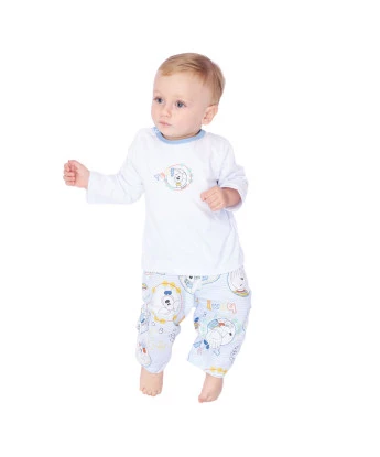 Pijama manga longa e calça