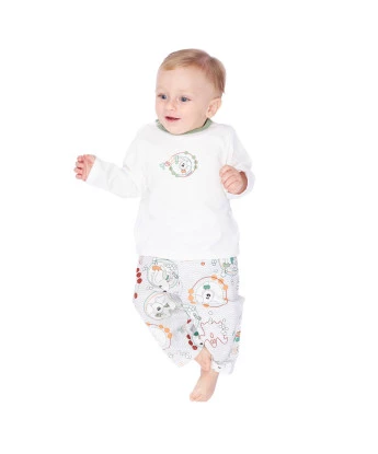 Pijama manga longa e calça
