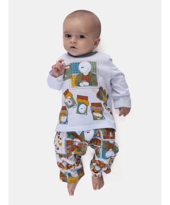 Pijama Manga Longa e Calça
