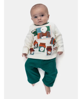 Pijama Manga Longa e Calça