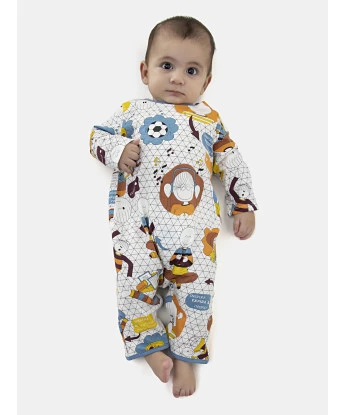 Macacão Masculino Bebe Manga Longa