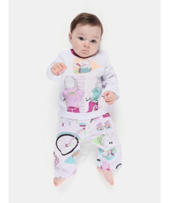 Pijama Manga Longa e Calça