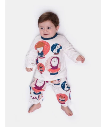 Pijama Manga Longa e Calça