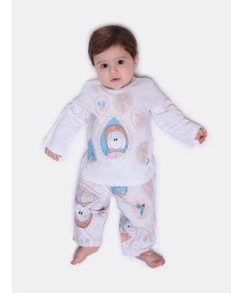 Pijama Manga Longa e Calça