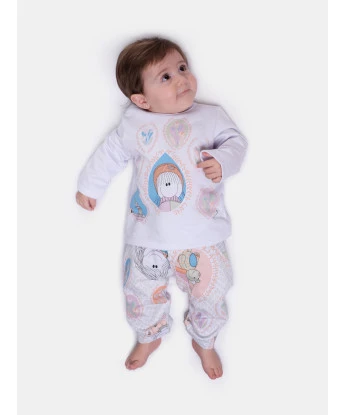 Pijama Manga Longa e Calça