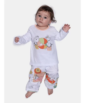 Pijama Manga Longa e Calça