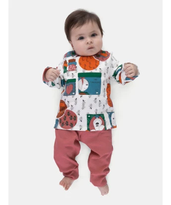 Pijama Body Manga Longa e Calça