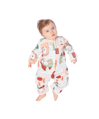 Macacão Feminino Bebe Manga Longa
