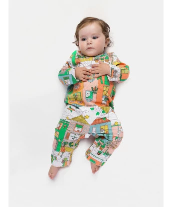 Macacão Feminino Bebe Manga Longa