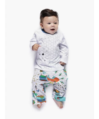 Pijama manga longa e calça