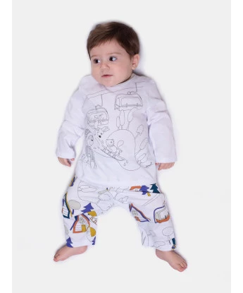 Pijama Manga Longa e Calça