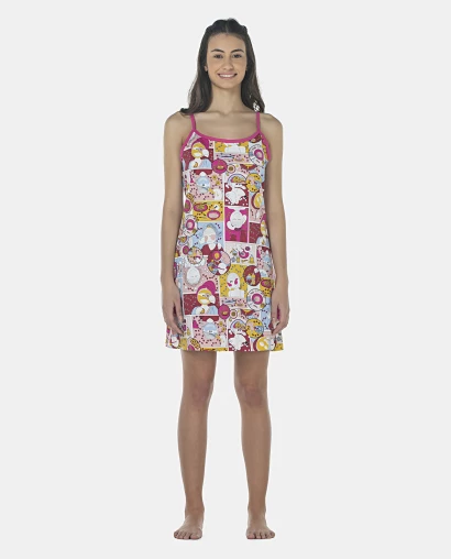 Camisola Feminina Adulto Alça